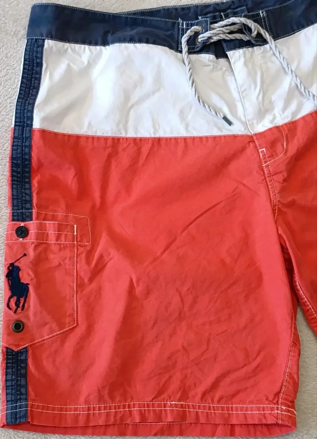 Badshort Polo Ralph Lauren Coastal Rescue Maat 40 – photo 4